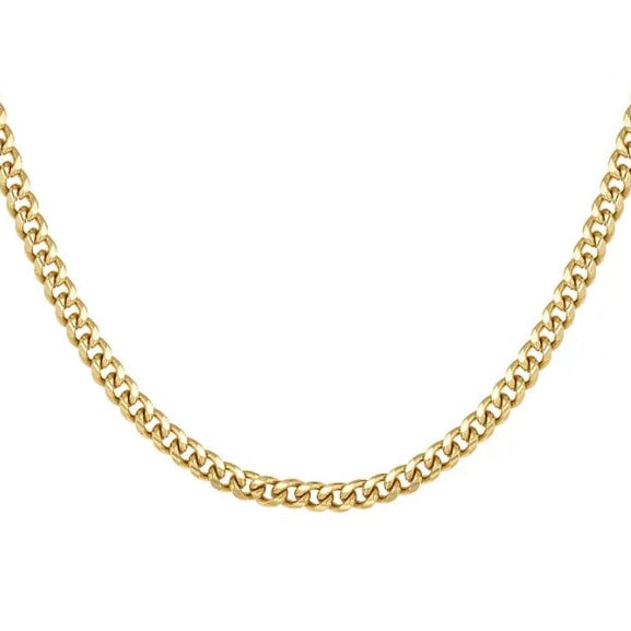 Chunky Style Halskette Gold 18K