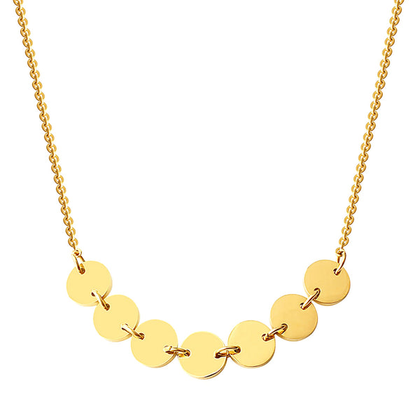 Mirella Halskette Gold 18K Edelstahl