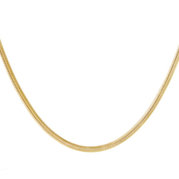 Palina Sleek Halskette Gold 18K Edelstahl