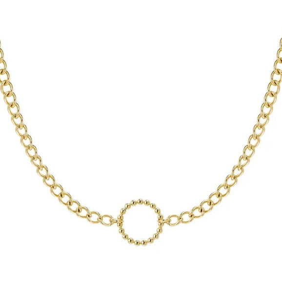 Solira Halskette 18K Edelstahl Gold